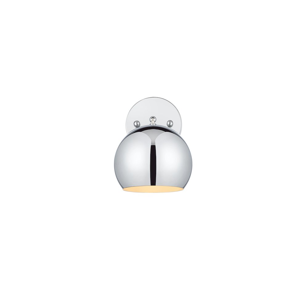 Othello 6 Inch Wall Sconce in Chrome
