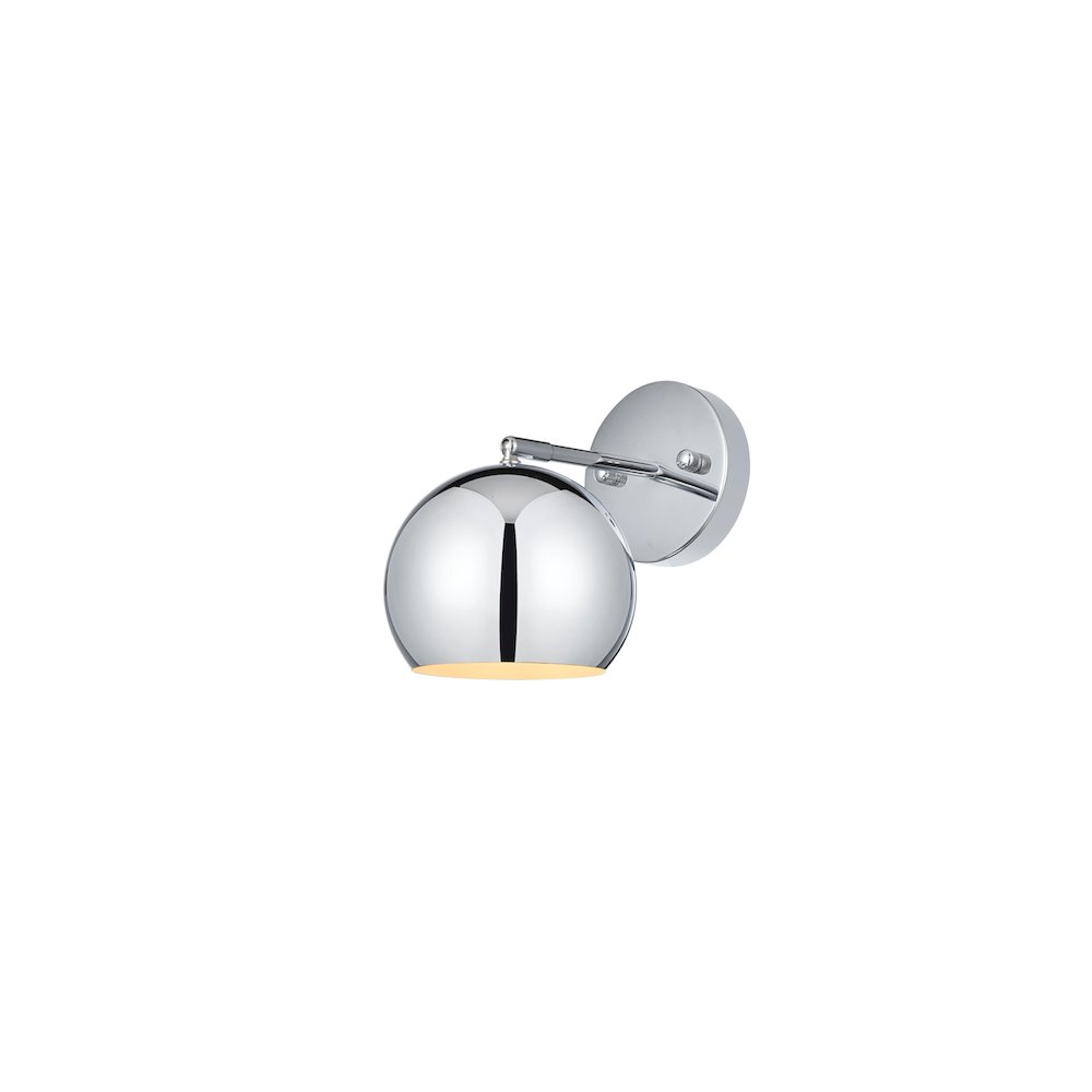 Othello 6 Inch Wall Sconce in Chrome