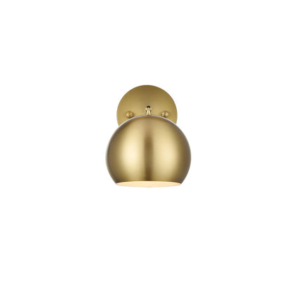 Othello 6 Inch Wall Sconce in Satin Gold