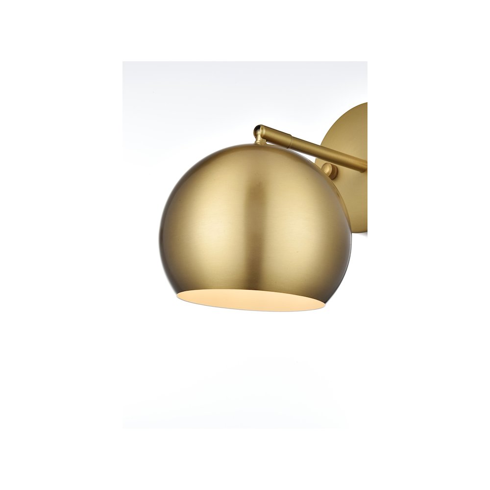 Othello 6 Inch Wall Sconce in Satin Gold