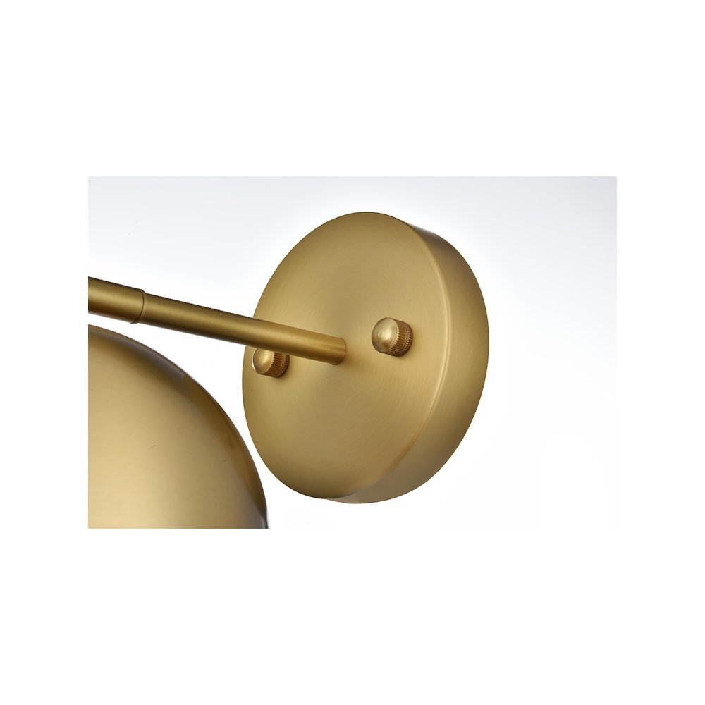 Othello 6 Inch Wall Sconce in Satin Gold