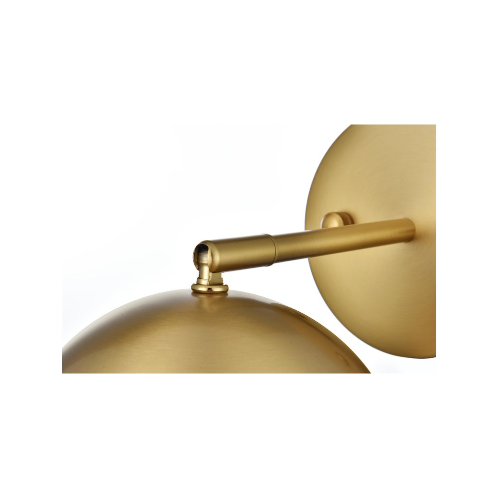 Othello 6 Inch Wall Sconce in Satin Gold