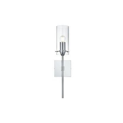 Elsreth 4.5 Inch Wall Sconce Clear Shade in Chrome