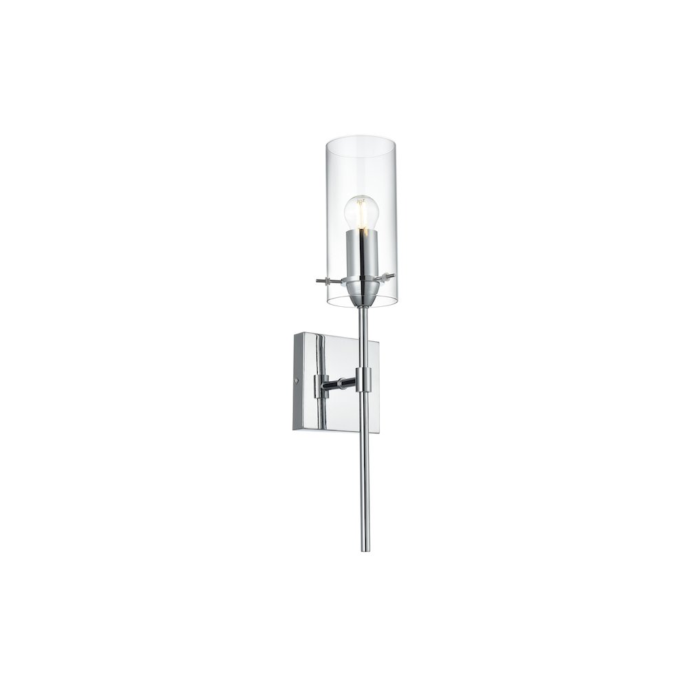 Elsreth 4.5 Inch Wall Sconce Clear Shade in Chrome