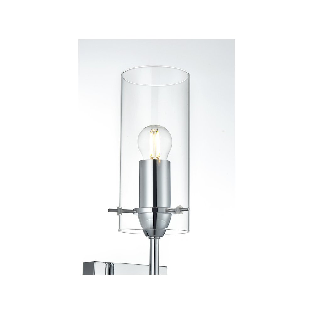 Elsreth 4.5 Inch Wall Sconce Clear Shade in Chrome