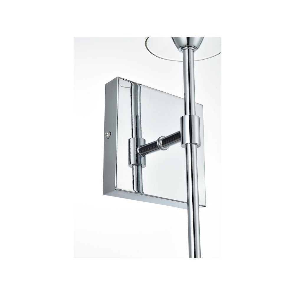 Elsreth 4.5 Inch Wall Sconce Clear Shade in Chrome