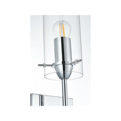 Elsreth 4.5 Inch Wall Sconce Clear Shade in Chrome