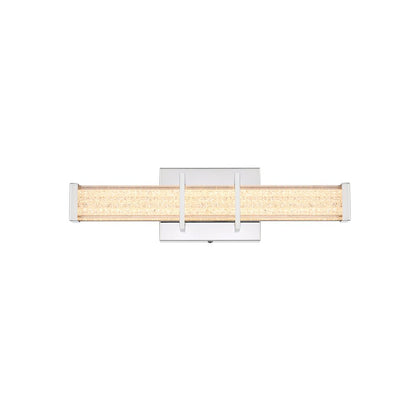 Ivaan 16 Inch Led Wall Sconce In Chrome
