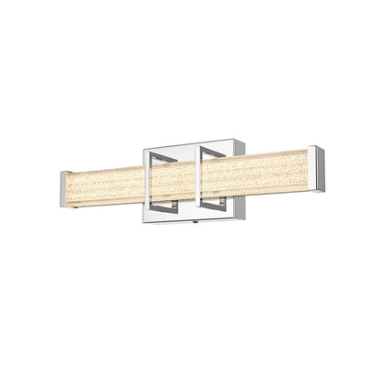 Ivaan 16 Inch Led Wall Sconce In Chrome