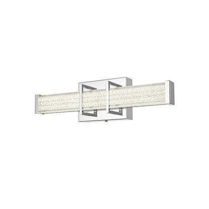 Ivaan 16 Inch Led Wall Sconce In Chrome