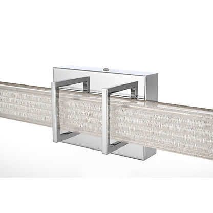 Ivaan 16 Inch Led Wall Sconce In Chrome