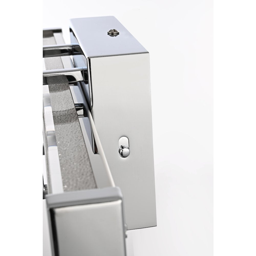 Ivaan 16 Inch Led Wall Sconce In Chrome