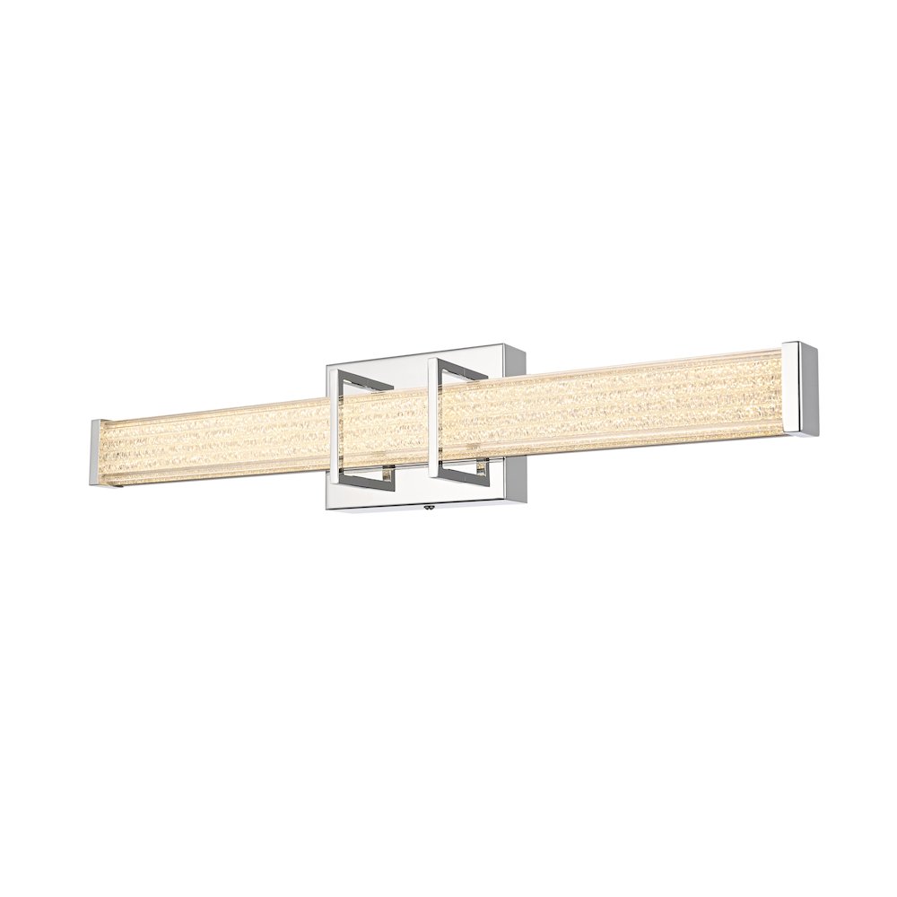 Ivaan 24 Inch Led Wall Sconce In Chrome