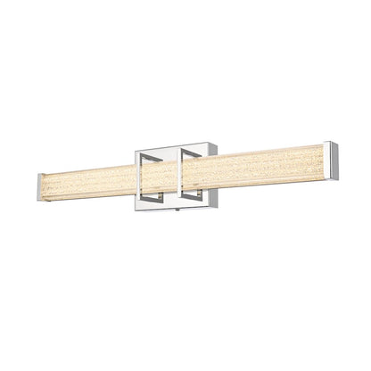 Ivaan 24 Inch Led Wall Sconce In Chrome