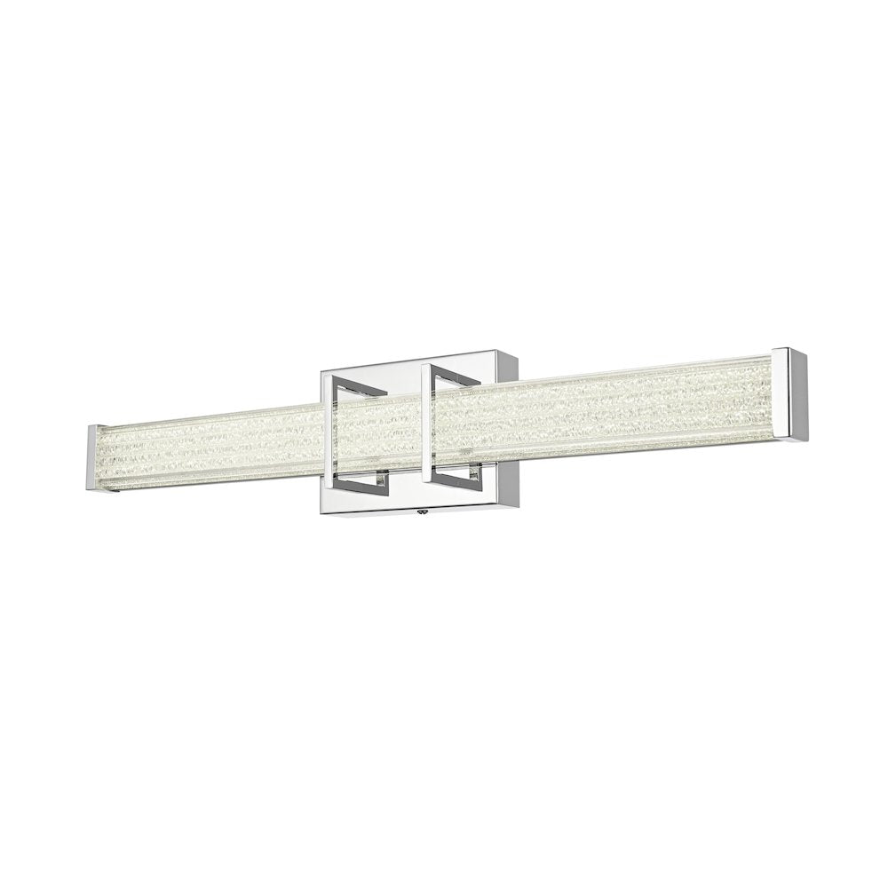 Ivaan 24 Inch Led Wall Sconce In Chrome