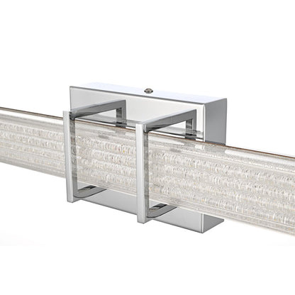 Ivaan 24 Inch Led Wall Sconce In Chrome