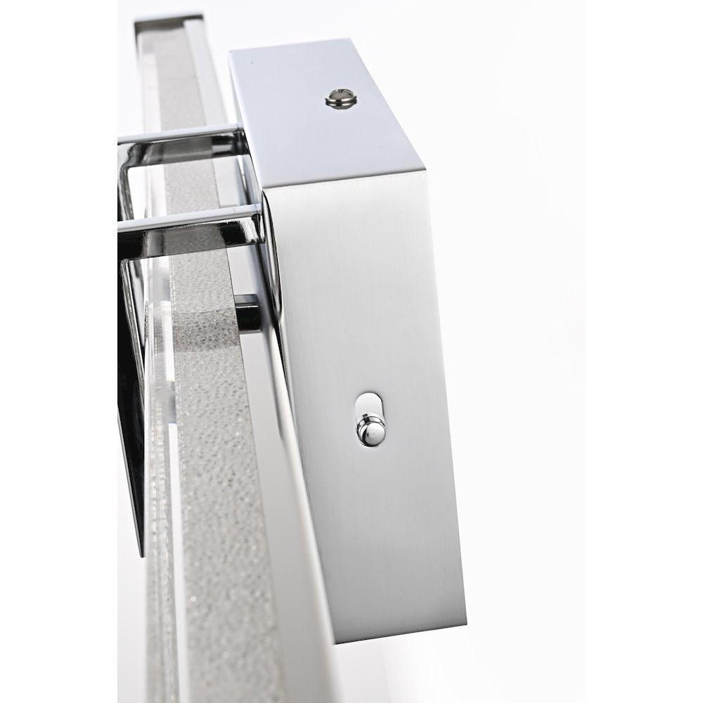 Ivaan 24 Inch Led Wall Sconce In Chrome