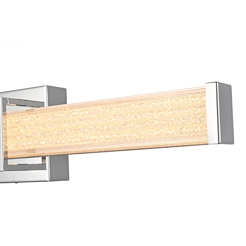 Ivaan 24 Inch Led Wall Sconce In Chrome