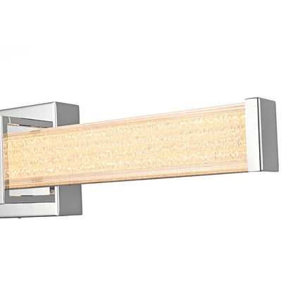 Ivaan 24 Inch Led Wall Sconce In Chrome