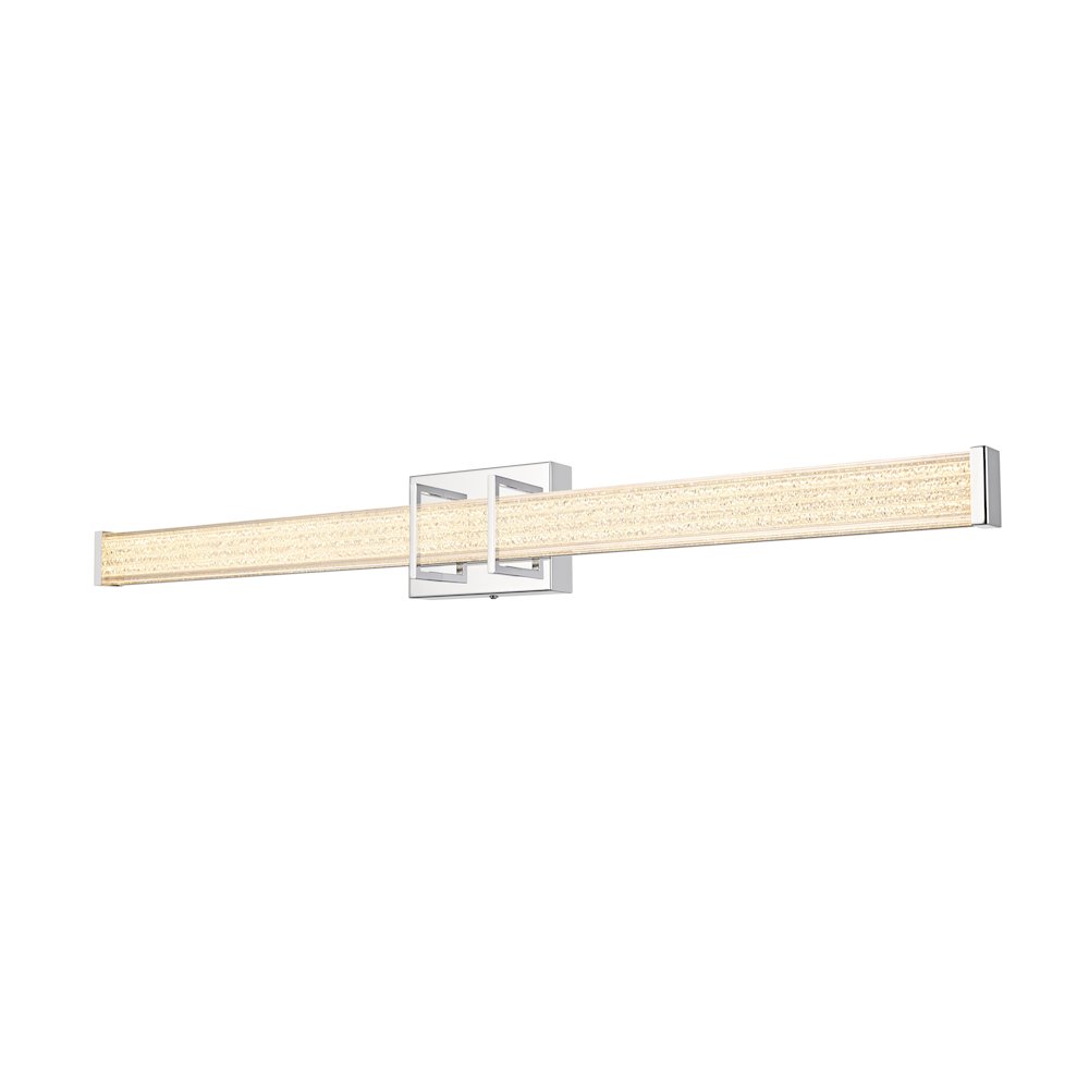 Ivaan 36 Inch Led Wall Sconce In Chrome