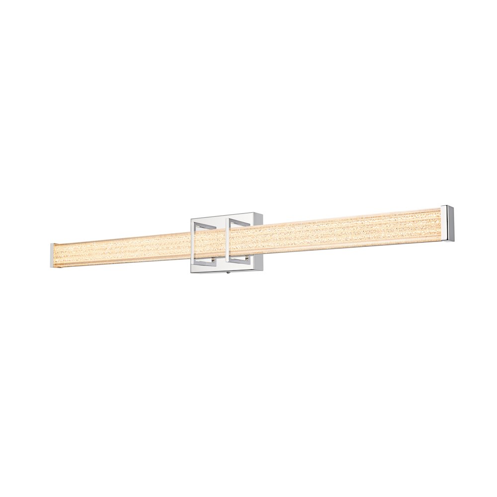 Ivaan 36 Inch Led Wall Sconce In Chrome