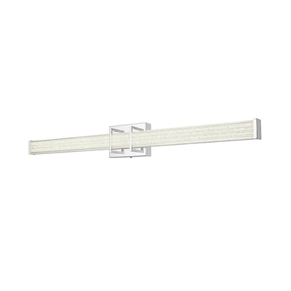 Ivaan 36 Inch Led Wall Sconce In Chrome
