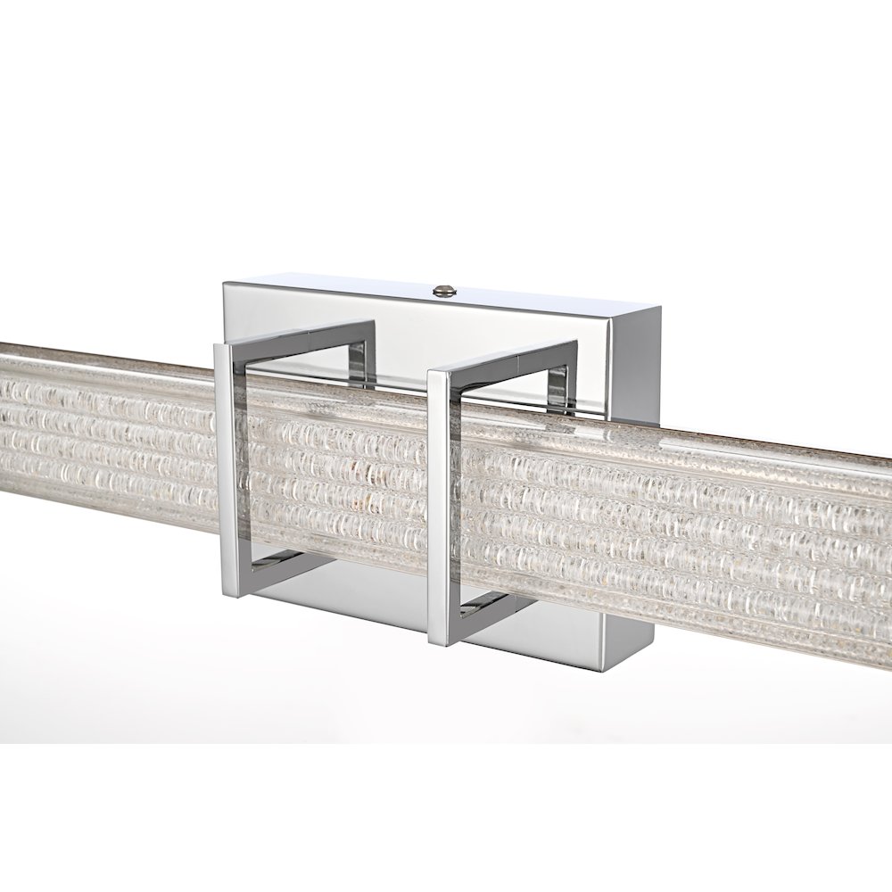 Ivaan 36 Inch Led Wall Sconce In Chrome