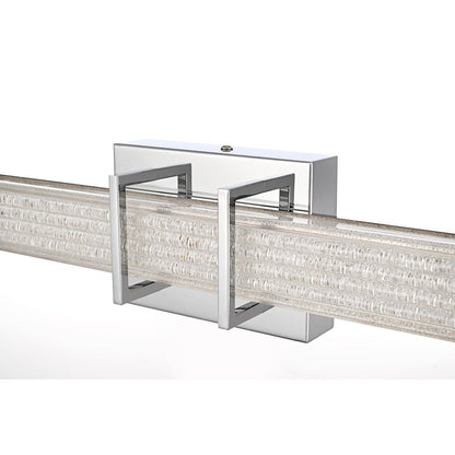 Ivaan 36 Inch Led Wall Sconce In Chrome