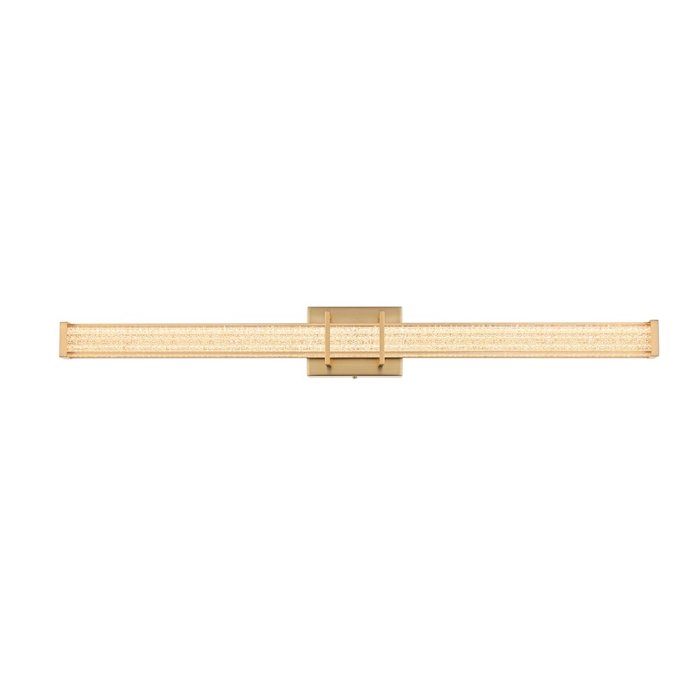 Ivaan 36 Inch Led Wall Sconce In Satin Gold