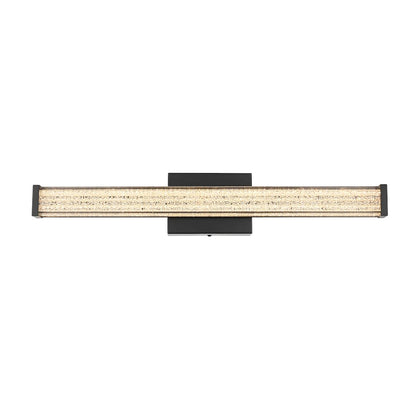 Jaxx 24 Inch Led Wall Sconce In Black