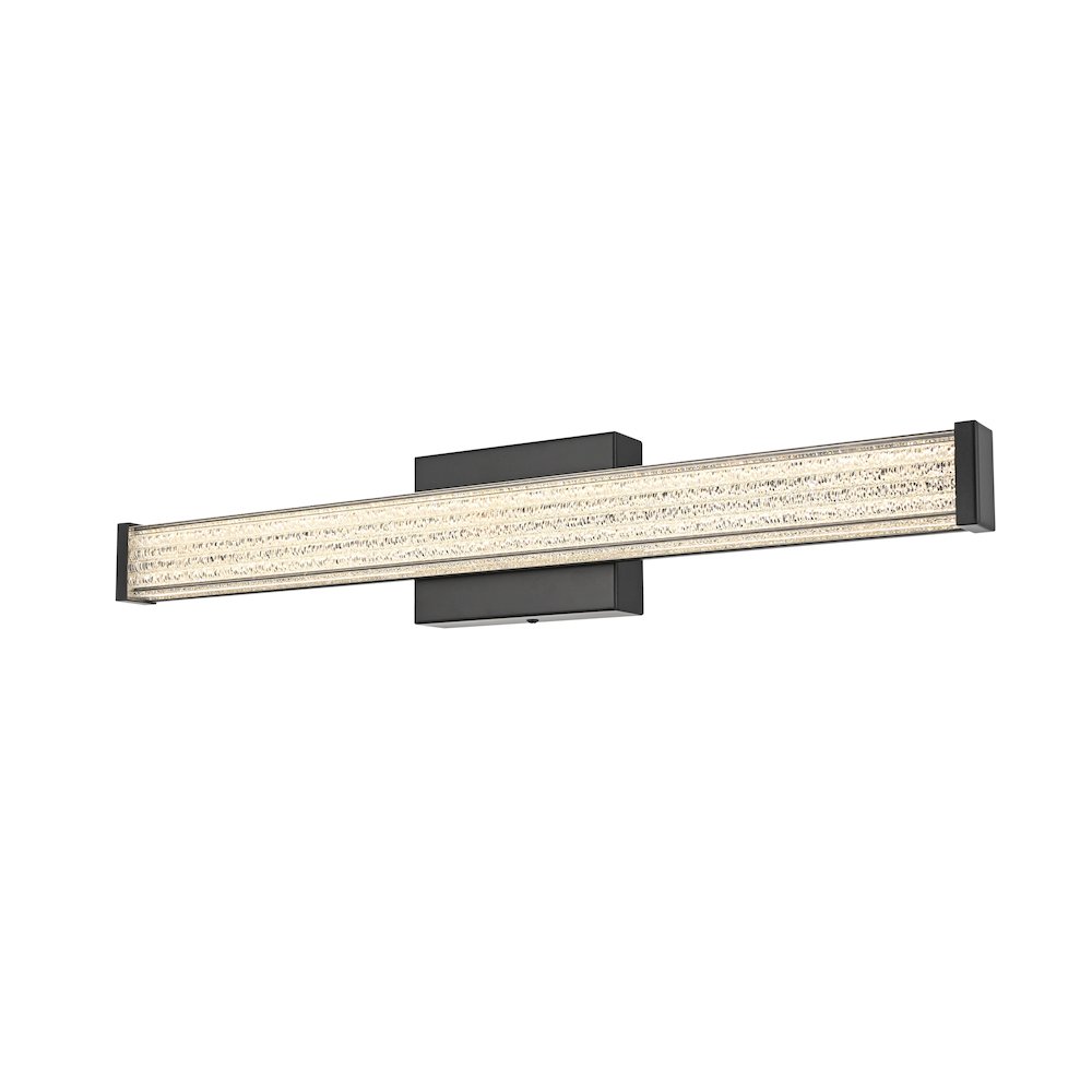 Jaxx 24 Inch Led Wall Sconce In Black