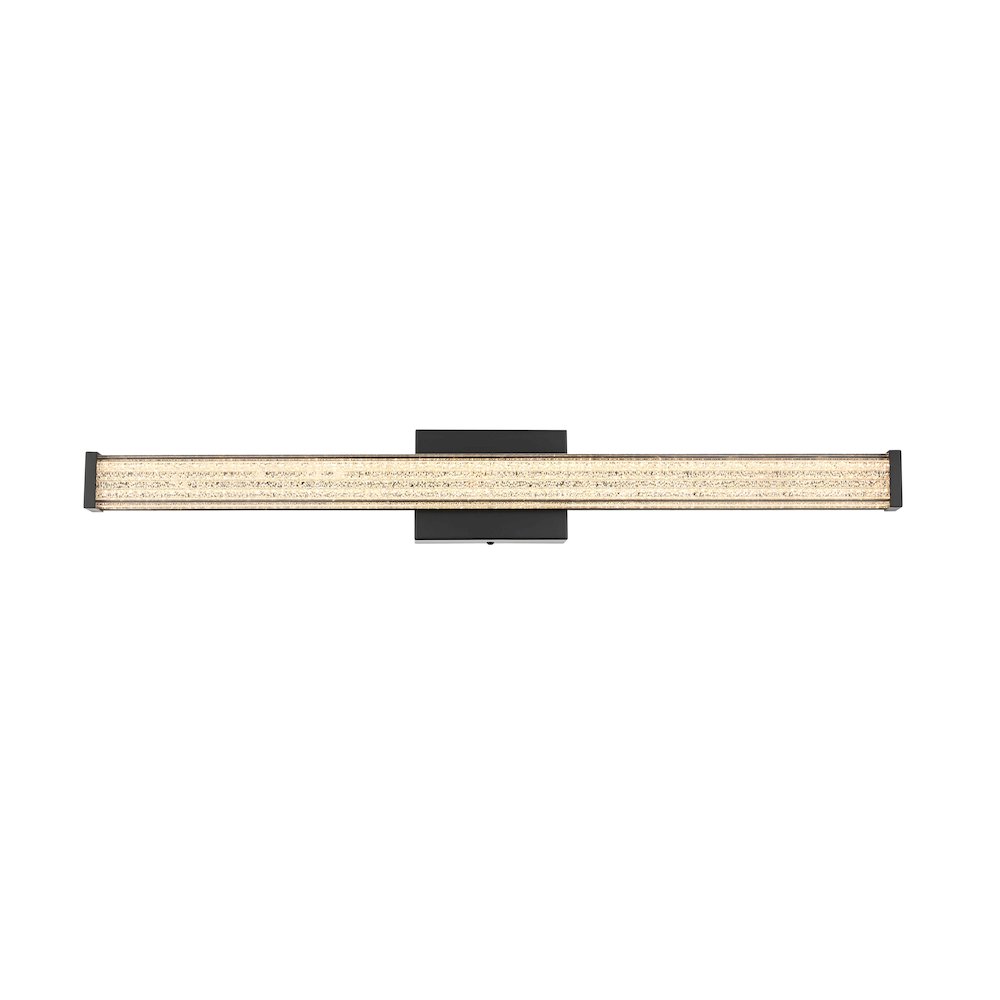Jaxx 31 Inch Led Wall Sconce In Black