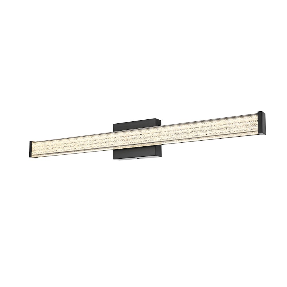 Jaxx 31 Inch Led Wall Sconce In Black