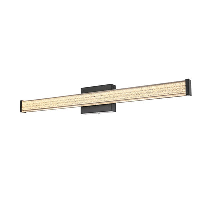 Jaxx 31 Inch Led Wall Sconce In Black