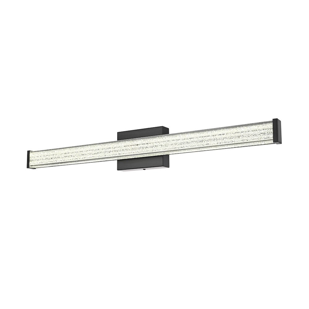 Jaxx 31 Inch Led Wall Sconce In Black