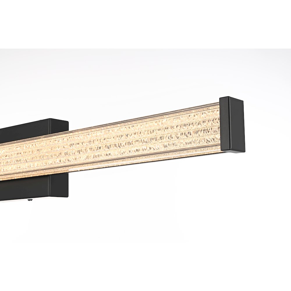 Jaxx 31 Inch Led Wall Sconce In Black