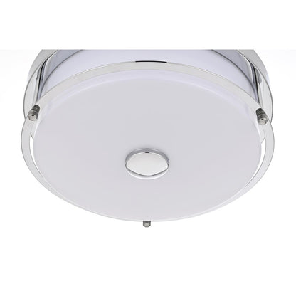 Kolson 12 Inch Led Flush Mount In Chrome