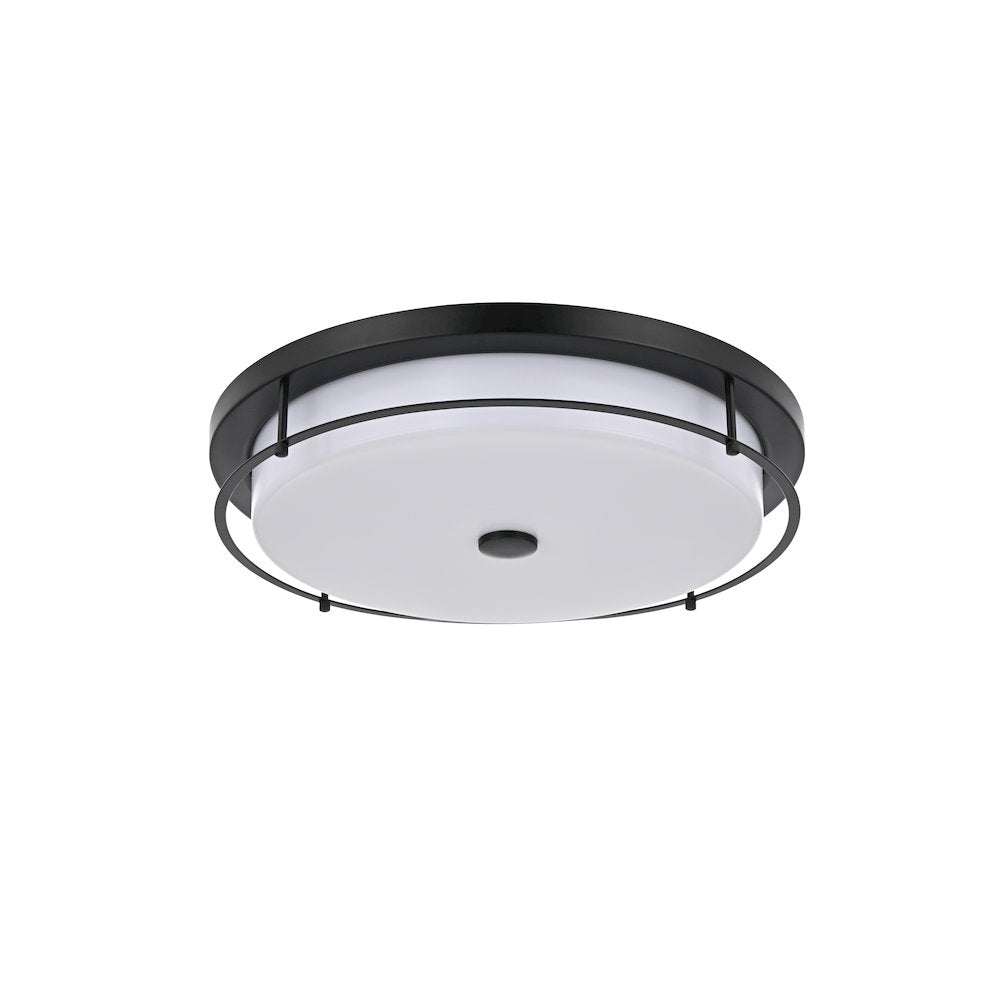 Kolson 20 Inch Led Flush Mount In Black