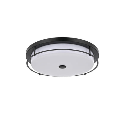 Kolson 20 Inch Led Flush Mount In Black