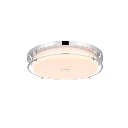 Kolson 20 Inch Led Flush Mount In Chrome