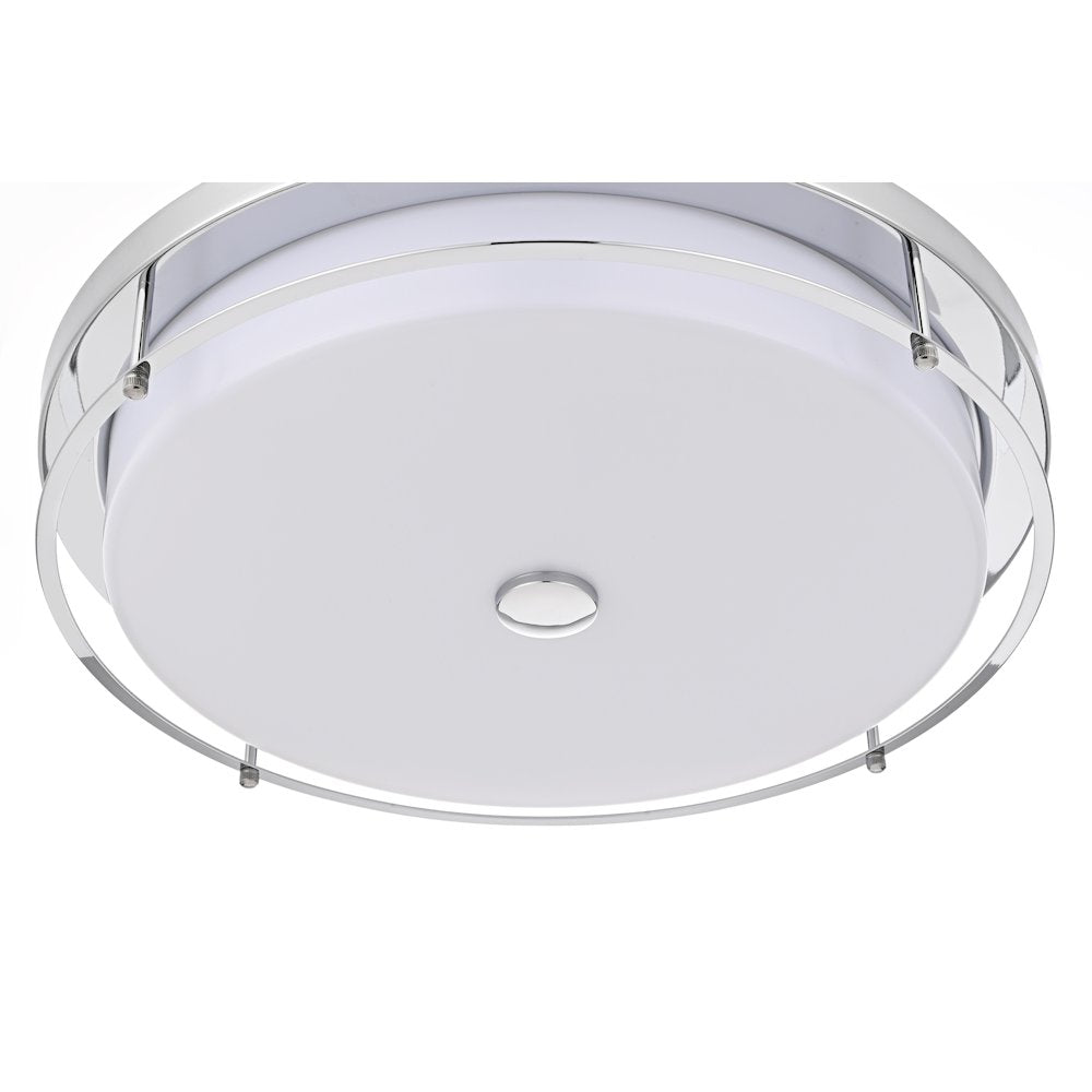 Kolson 20 Inch Led Flush Mount In Chrome