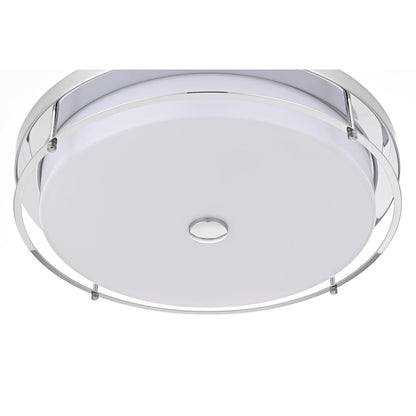 Kolson 20 Inch Led Flush Mount In Chrome