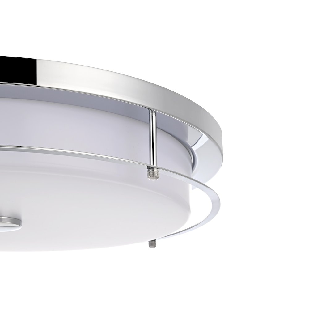 Kolson 20 Inch Led Flush Mount In Chrome