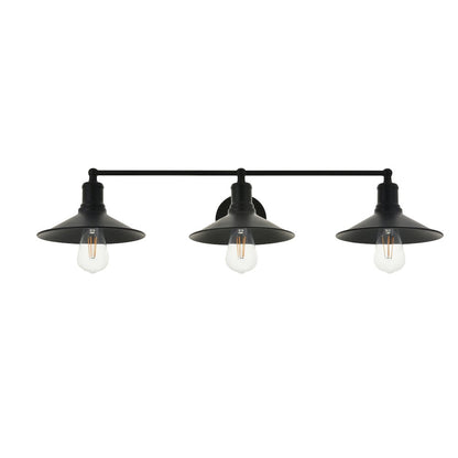 Etude 3 light black Wall Sconce