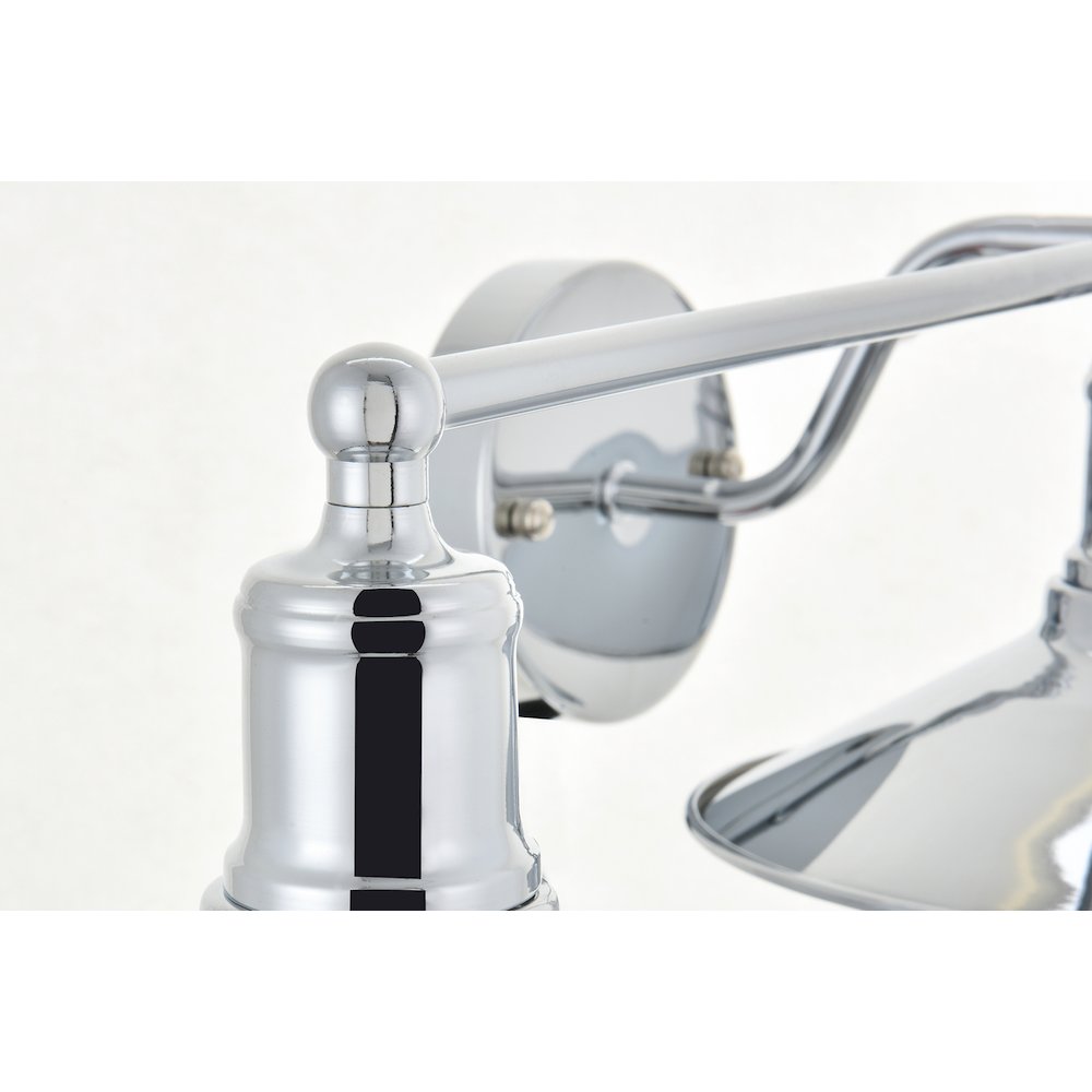 Etude 3 light chrome Wall Sconce