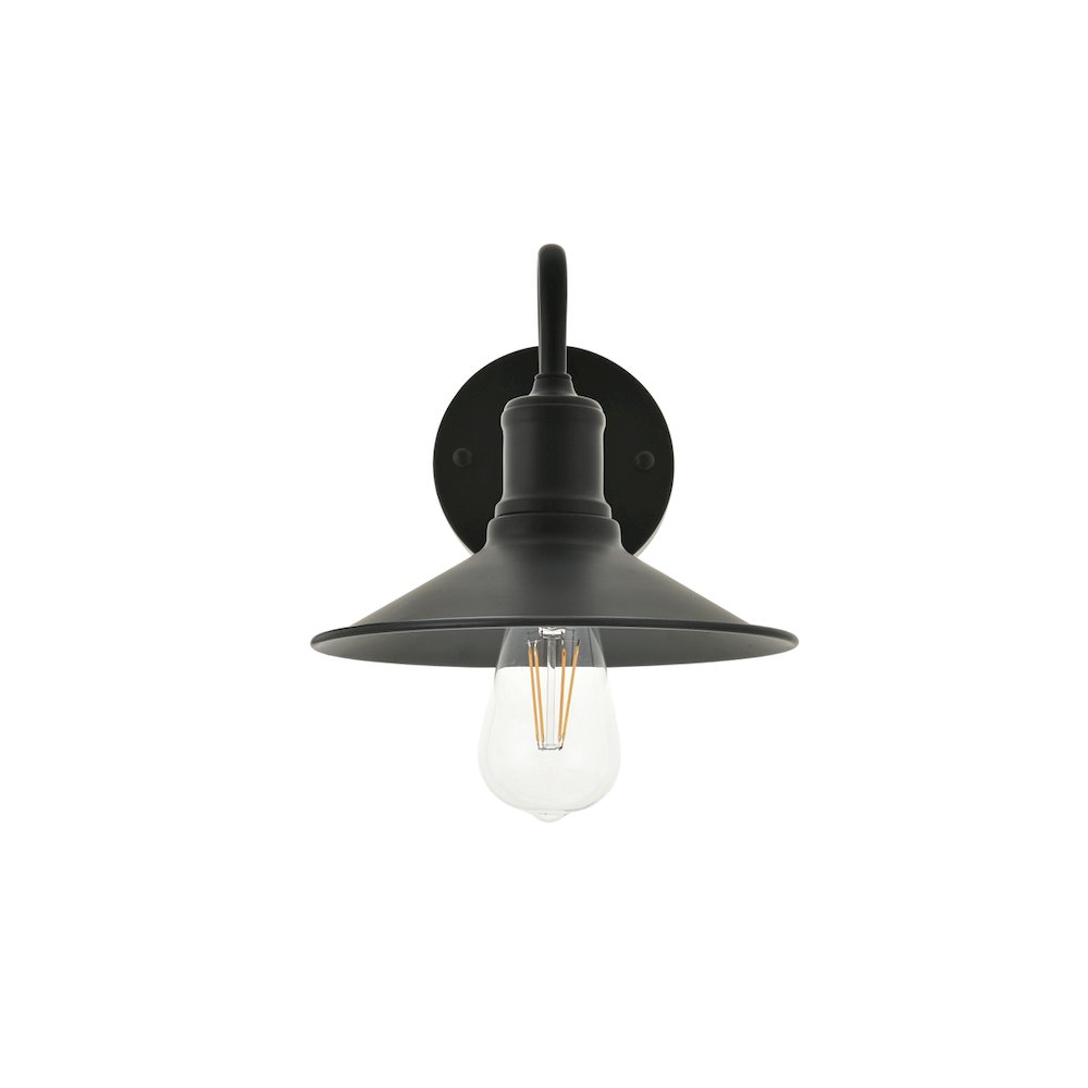 Etude 1 light black Wall Sconce