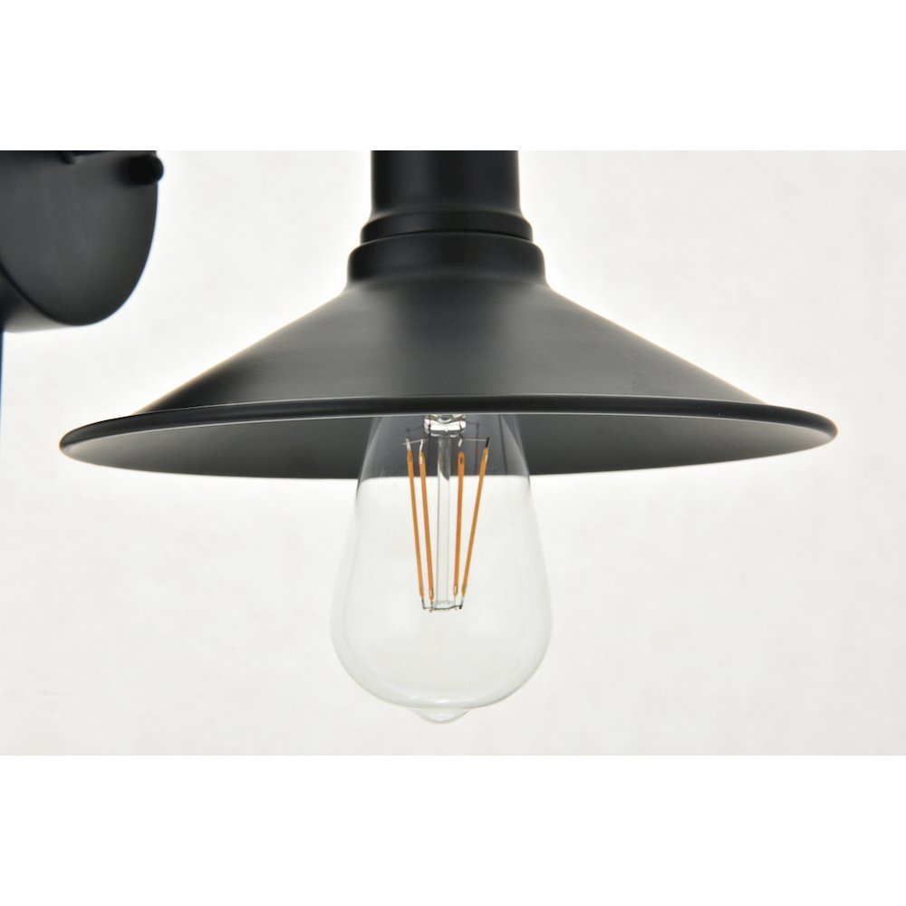 Etude 1 light black Wall Sconce