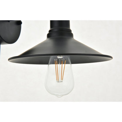 Etude 1 light black Wall Sconce
