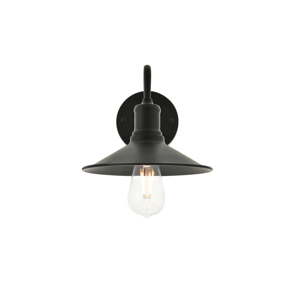 Etude 1 light black Wall Sconce