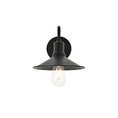 Etude 1 light black Wall Sconce